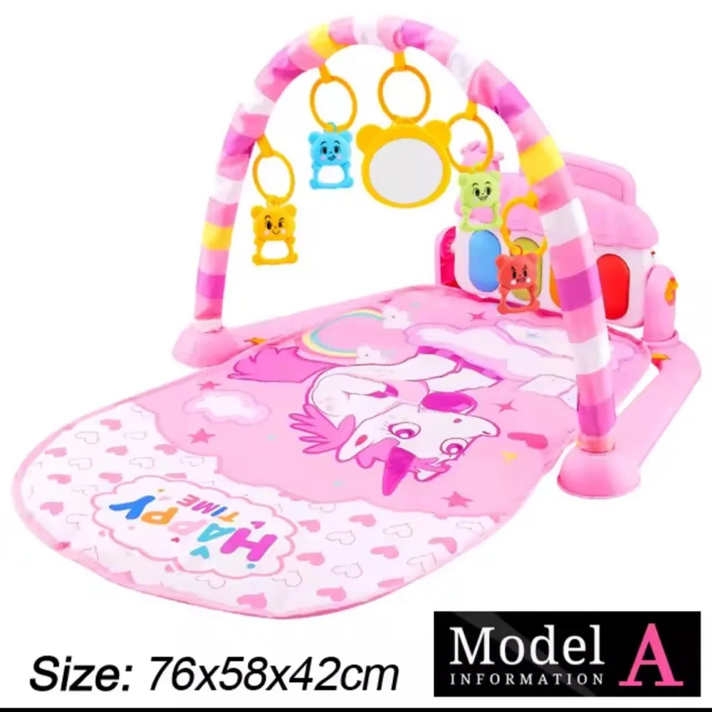 Baby Playmat Piano,Smart Stage Detachable Musical Education Infant Playmat Piano